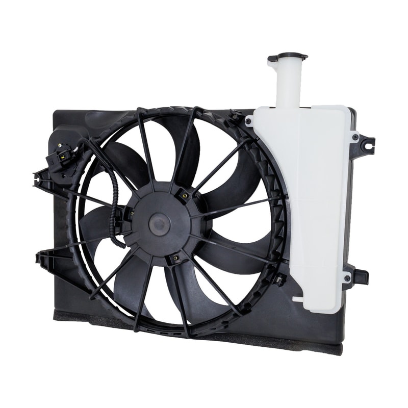 Radiator Fan Assembly for Hyundai Elantra 2021-2023, 2.0L Engine, Korea Built Vehicle, Replacement