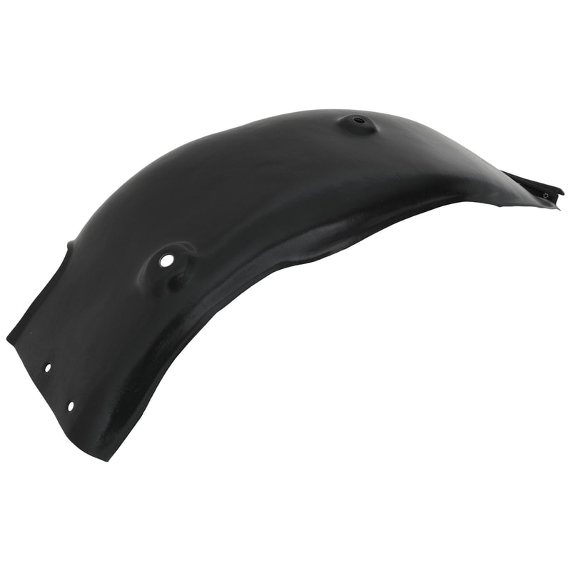 Rear Fender Liner for Hyundai Elantra 2017-2018, Right (Passenger), Front Section Wheelhouse Liner, Polyethylene, Vacuum Form, Suitable for 1.4L/2.0L Turbo Eng, Korea Built Vehicle, Replacement