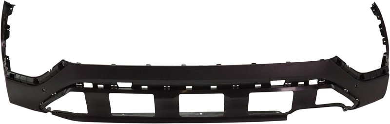 Rear Bumper Cover for Hyundai SANTA FE 2019-2020, Lower, Textured, with Parking Aid Sensor Holes, Replacement