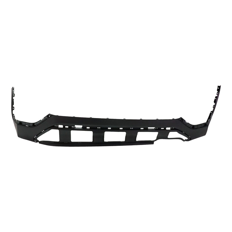 Rear Bumper Cover for Hyundai SANTA FE 2019-2020, Lower Section, Textured, Without Parking Aid Sensor Holes, Replacement