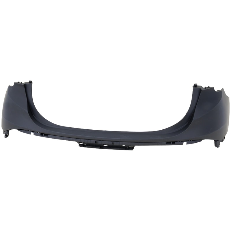 Rear Bumper Cover for Hyundai Santa Fe 2021-2022, Upper Section, Primed (Ready to Paint), Replacement