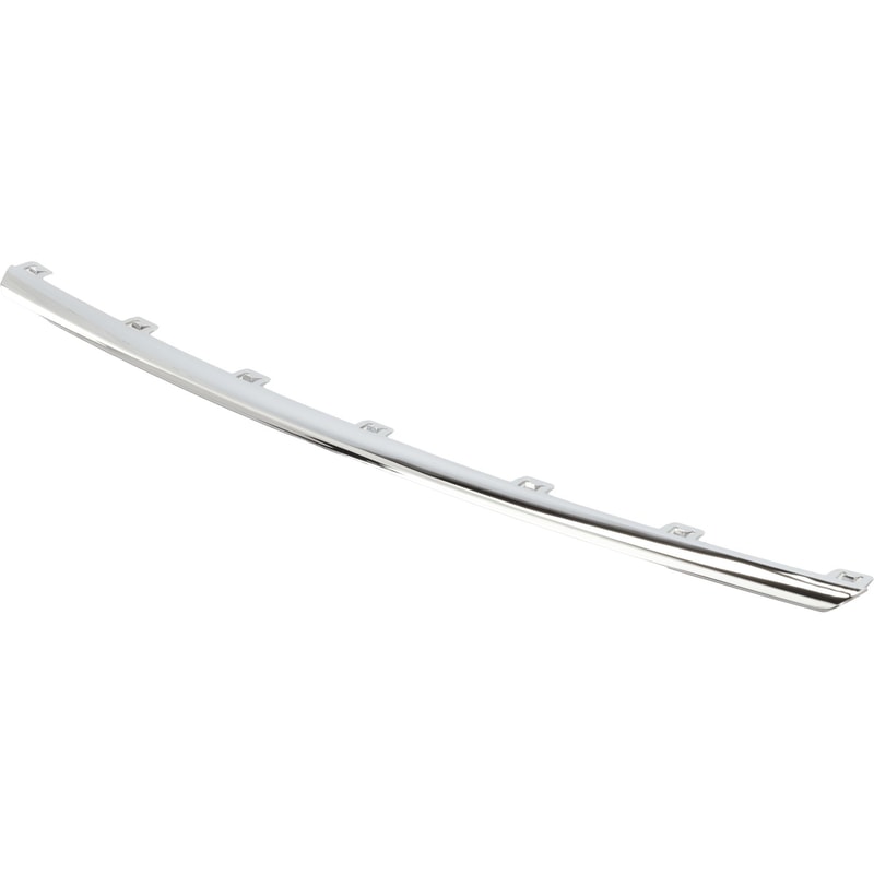 Front Bumper Molding Applique for 2022-2023 Grand Cherokee, Chrome, Without Tow Hooks, Type 1, Replacement