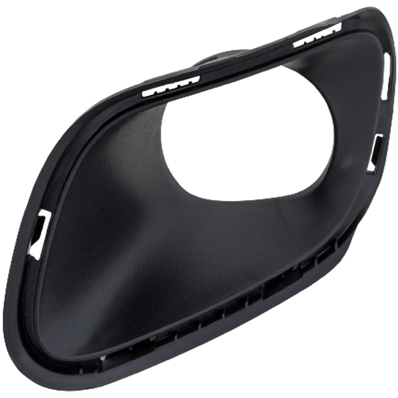 Fog Light Molding for 2014-2018 Jeep Cherokee, Right (Passenger), Plastic, Textured Black, Suitable for Latitude, Latitude Plus, Limited, Nort, Sport Models, Replacement