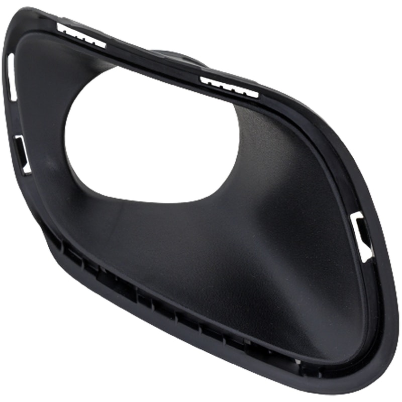 Fog Light Molding for Jeep Cherokee 2014-2018, Left (Driver), Textured Black Plastic, Suitable for Latitude, Latitude Plus, Limited, Nort, Sport Models, Replacement