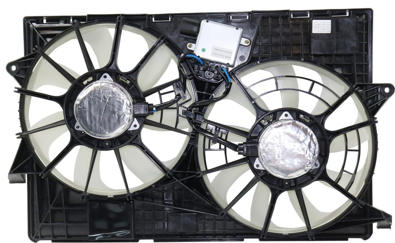 2014 - 2018 Jeep Cherokee Radiator Cooling Fan Assembly