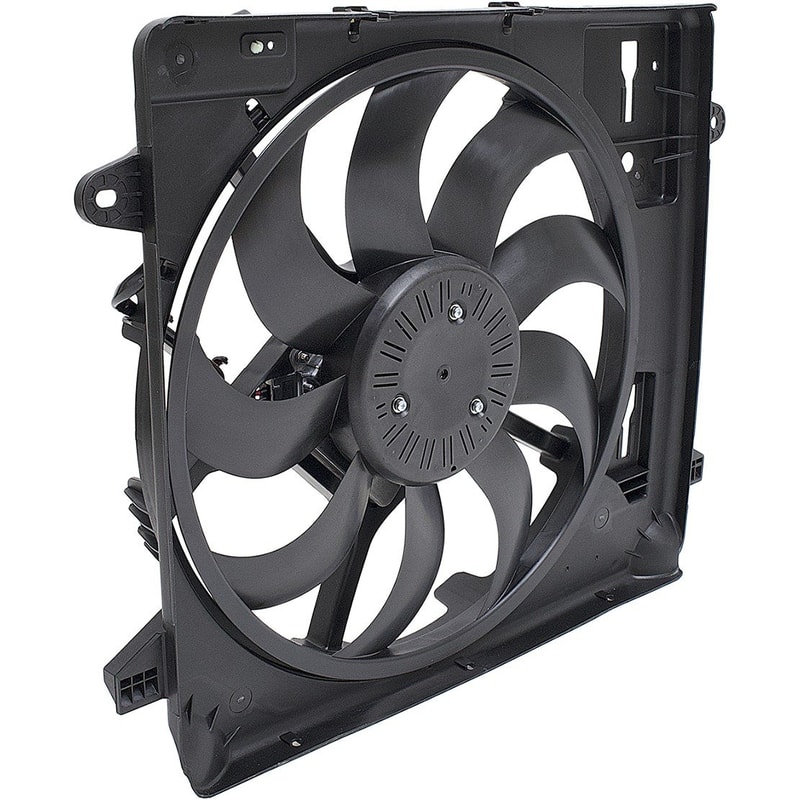 2012 - 2018 Jeep Wrangler Radiator Cooling Fan Assembly