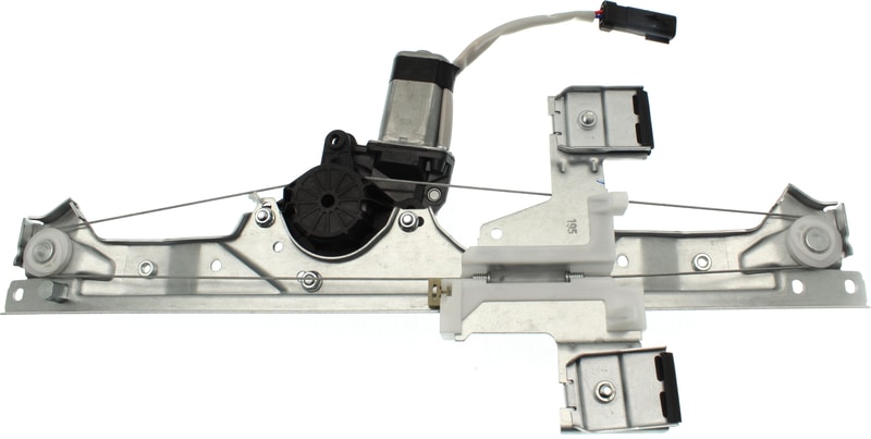 Power Front Window Regulator with Motor for 2006-2010 Jeep Grand Cherokee, Left (Driver), Replacement