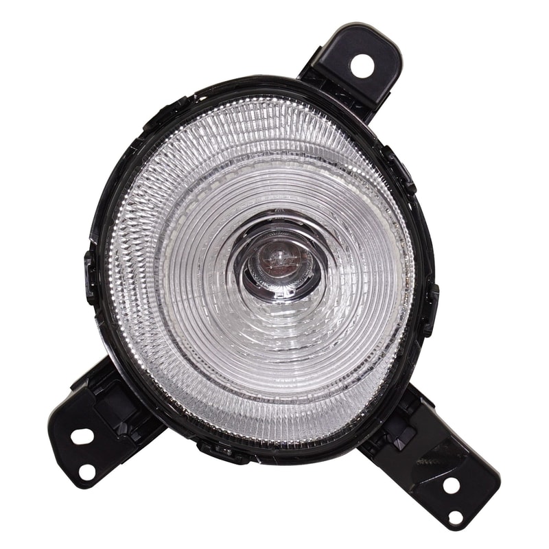 Driving Light Assembly for Kia Forte 2019, Left (Driver) Side, FE/LXS Models Up To 9-24-2018, Replacement