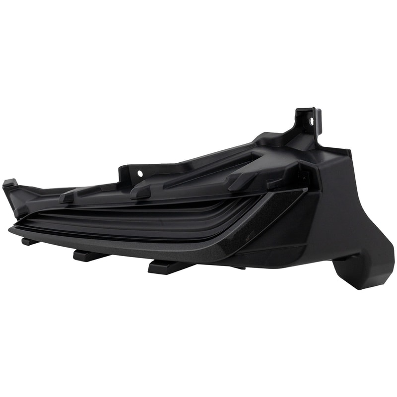 Fog Light Cover for Lexus RX350/RX350L 2020-2022, Textured Black, Left (Driver), with F Sport Package, Replacement