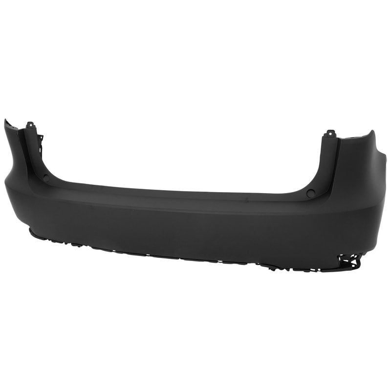 Rear Bumper Cover for RX350/RX450H 2020-2022, Primed (Ready to Paint), Suitable for RX350 Canada Built Vehicles, Without Parking Sensor Holes, Replacement