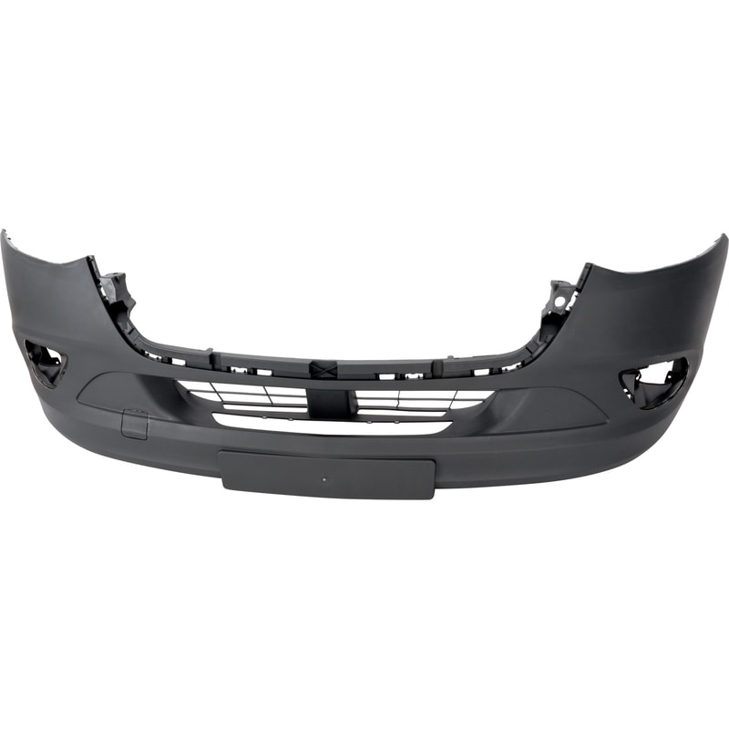 Front Bumper Cover for Sprinter 2019-2022, Textured, Excluding Fog Light and Front View Camera Holes, Including Tow Hook Cover, Suited for Cargo/Passenger Van, Replacement