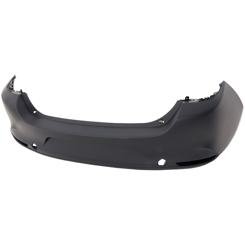 Rear Bumper Cover for Mazda 3 Sedan, 2019-2023, Primed (Ready to Paint), Designed for Japan Built Vehicle, Replacement