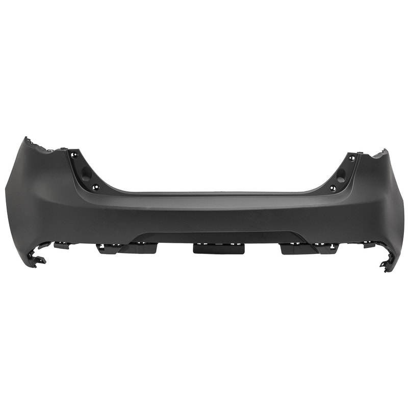 Rear Bumper Cover for Mazda 3 Hatchback, 2019-2021, Primed (Ready to Paint), Replacement