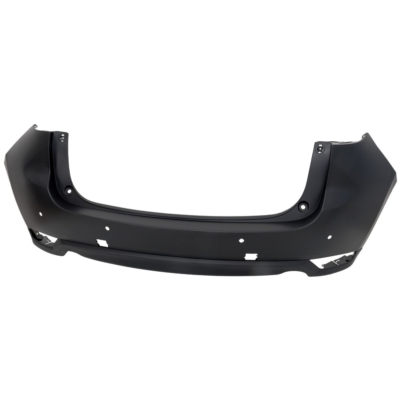 Rear Bumper Cover for Mazda CX5 (2019-2021), Primed (Ready to Paint), with Parking Aid Sensor Holes, for Hiroshima/Hofu Plant, Replacement