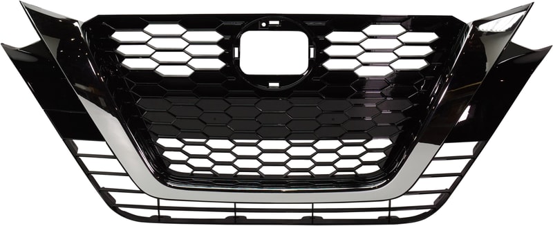 Gloss Black Grille for 2019-2022 Nissan Altima S, SL, SV Models, Replacement