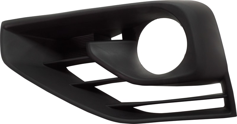 Front Fog Light Molding for Nissan Pathfinder 2017-2020, Left (Driver) Side, Black, Replacement