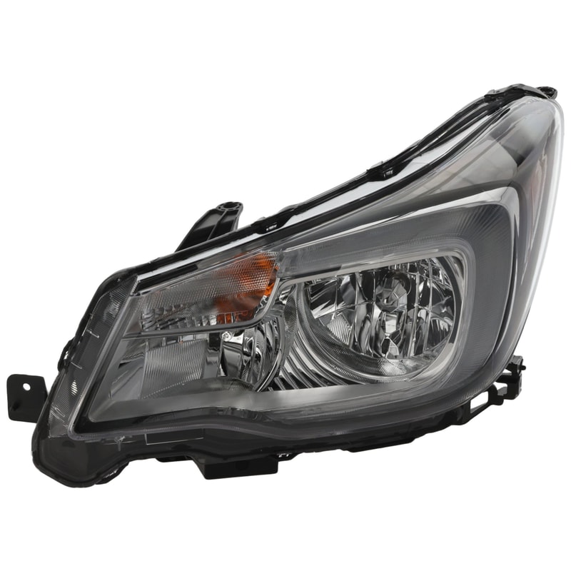Headlight Assembly for Subaru Forester 2017-2018, Left (Driver) Side, Halogen, Replacement (CAPA Certified)