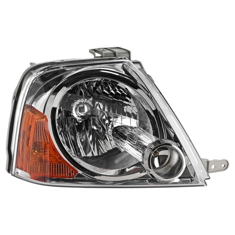 Headlight for Suzuki XL-7 2004-2006, Right (Passenger) Side, Lens and Housing, Halogen Light, Replacement