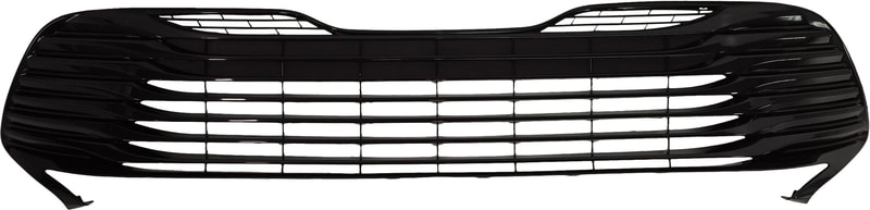 Front Bumper Grille for Toyota Camry Hybrid LE Model 2018-2020, Painted Silver Black, Replacement