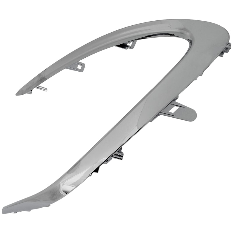 Front Bumper Molding for Toyota Camry 2018-2022, Right (Passenger) Side, Chrome, XLE Model, Replacement