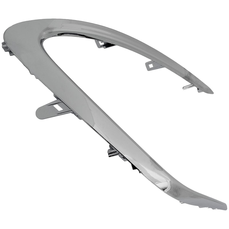 Front Bumper Molding for Toyota Camry 2018-2024, Left (Driver) Side, Chrome, Suitable for LE/XLE Models, Replacement