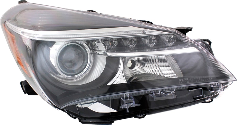 2015 - 2017 Toyota Yaris Headlight Assembly - Right (Passenger)