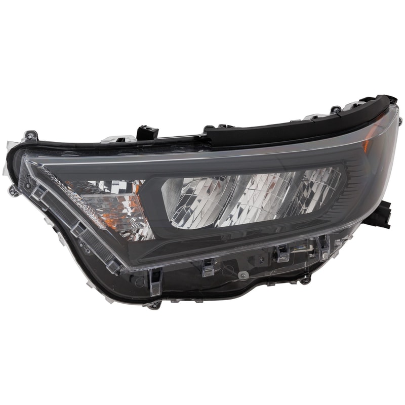 Headlight Assembly for Toyota RAV4 2022-2022, Left (Driver) Side, LED, Suitable for Hybrid Models, Replacement