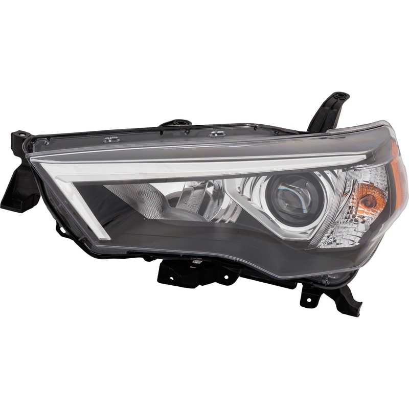 Headlight Assembly for Toyota 4Runner 2021-2023, Left (Driver), Halogen/LED, without Auto Headlights, Replacement