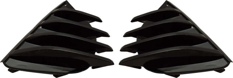 Fog Light Cover for Toyota Corolla 2017-2019, Right (Passenger) and Left (Driver), Compatible with SE/XSE/50th Anniversary Special Edition Models, Replacement