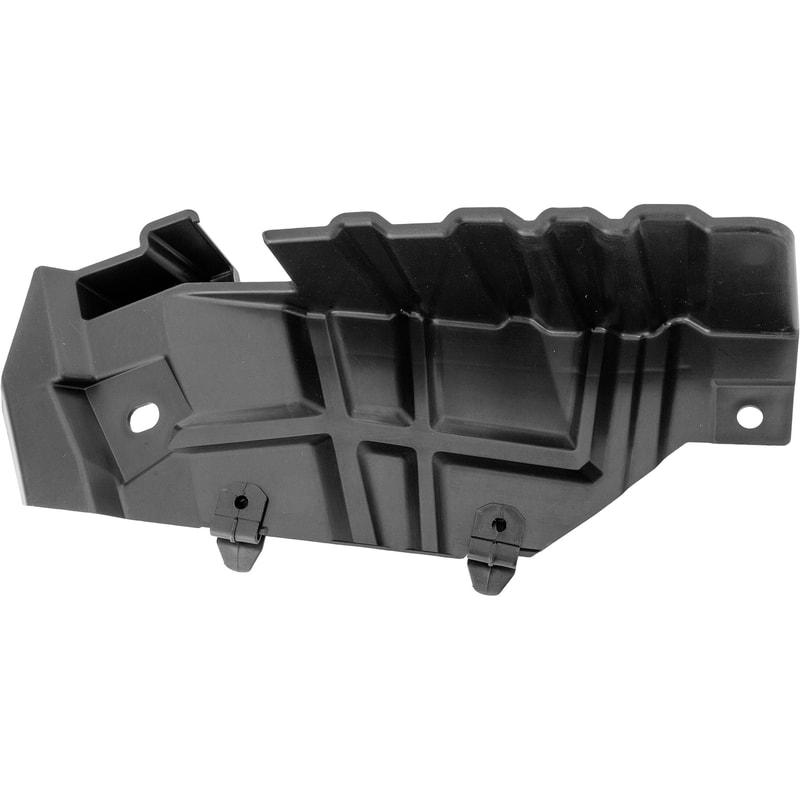 Front Bumper Air Intake Duct for Toyota 4Runner 2014-2023, Right (Passenger) Side, with Chrome Trim, Replacement