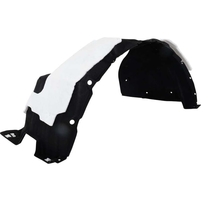 Front Fender Liner Left (Driver) for Toyota Sienna 2021-2023, Plastic, Heated Form with Insulation Foam for LE/XLE/XSE/25th Anniversary/Limited Models, Replacement
