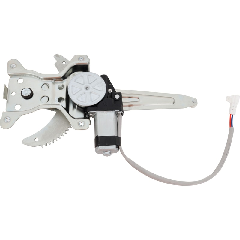 Power Rear Window Regulator with Motor for Toyota 4Runner 1996-2002, Right (Passenger), 4-Door, 2 Pins, Replacement