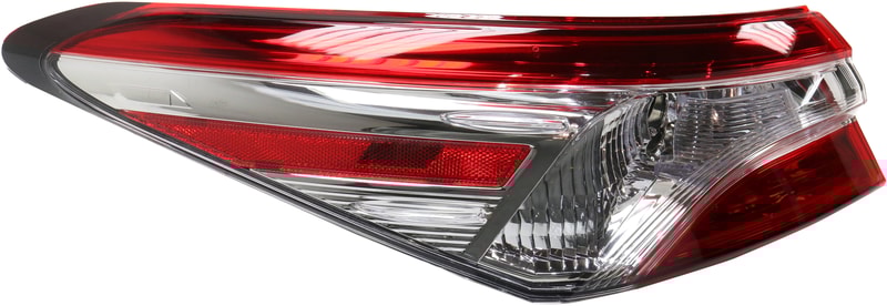 2018 - 2019 Toyota Camry Tail Light Rear Lamp - Left (Driver)