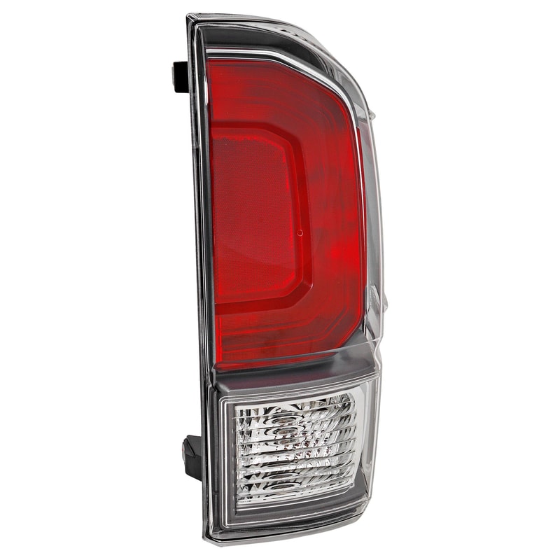 Tail Light Assembly for Toyota Tacoma 2020-2023, Right (Passenger) Side, Halogen, Without Black Bezel, Suitable for TRD Sport/TRD Off-Road Model, Replacement