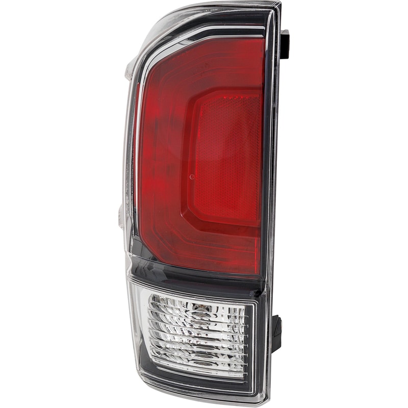 Tail Light Assembly for Toyota Tacoma 2020-2023, Left (Driver) Side, Halogen, without Black Bezel, Limited Model, Replacement