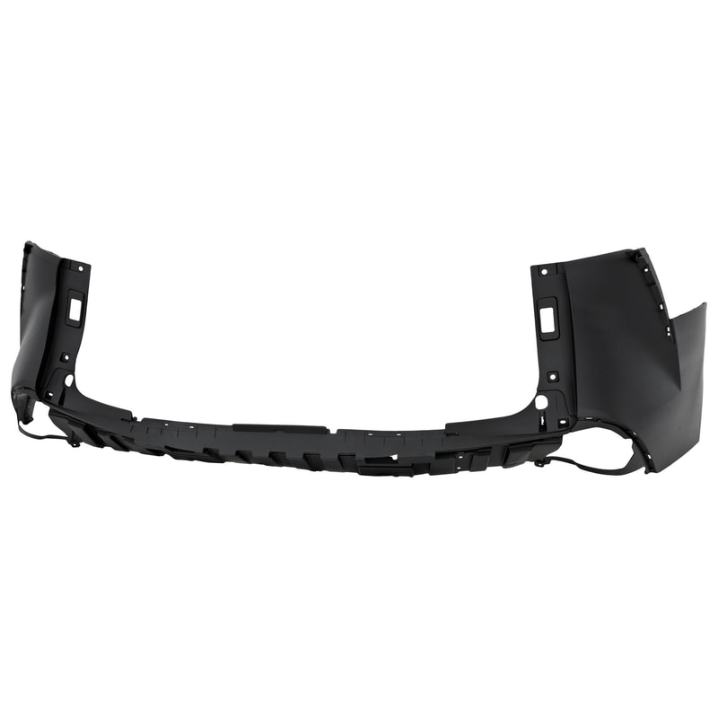 Upper Rear Bumper Cover for Toyota Sienna, 2021-2023, Primed (Ready to Paint), Replacement