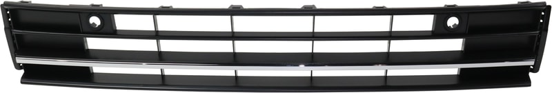 Front Bumper Grille for Volkswagen Passat 2016-2019, Assembly, S/SE/SEL/Wolfsburg Models, Canada/USA Built, with Intelligent Park Assist System Holes, Replacement