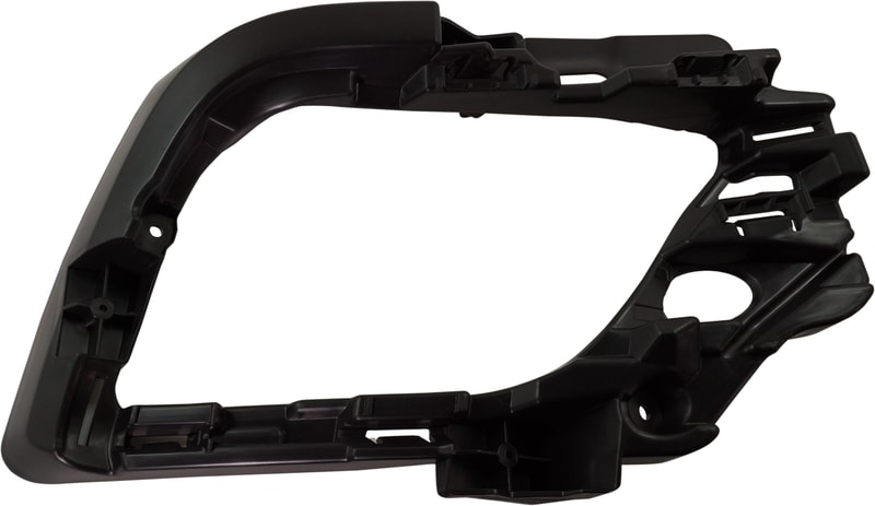 Front Fog Light Molding for Volkswagen Jetta 2016-2018, Right (Passenger), Textured Black, GLI/2018 Wolfsburg Edition Models, Replacement