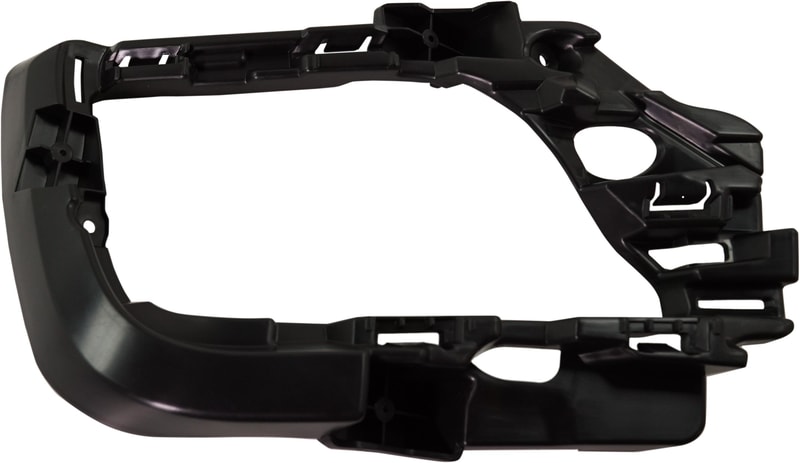 Front Fog Light Molding for Volkswagen Jetta 2016-2018, Left (Driver), Textured Black, GLI/(2018 Wolfsburg Edition Models), Replacement