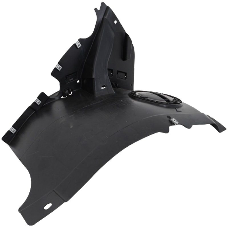 Front Fender Liner for Volkswagen Golf/GTI 2018-2021, Golf Alltrack, Golf SportWagen 2018-2019, Right (Passenger) Front Section, Replacement