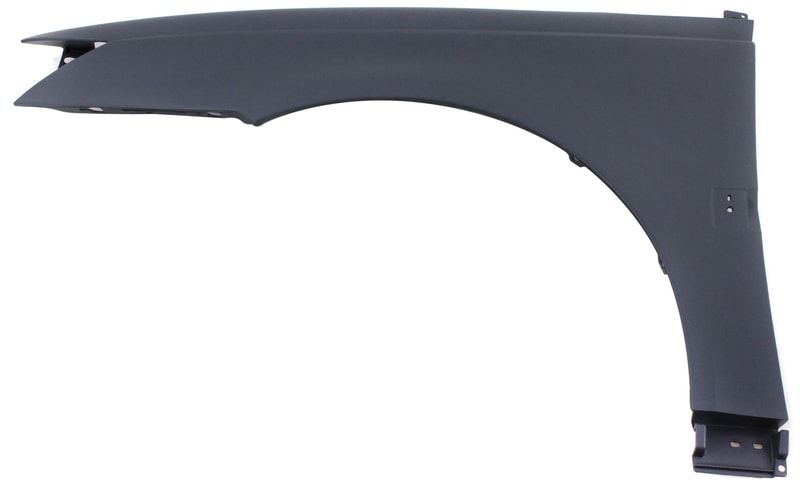 Front Fender for Saturn ION, Model Years 2003-2007, Left (Driver), Primed (Ready to Paint), Sedan, Plastic, Replacement