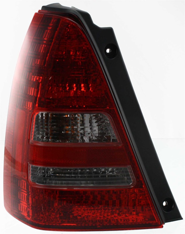 Tail Light Assembly for Subaru Forester 2003-2005, Left (Driver) Side, Replacement