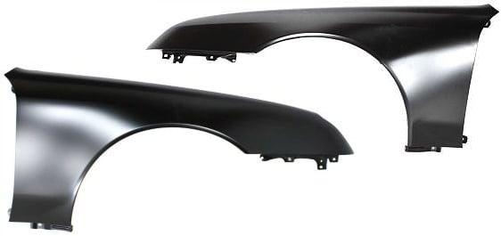 Front Fender Pair/Set for Honda Prelude 1997-2001 Right (Passenger) and Left (Driver), Primed (Ready to Paint), Replacement