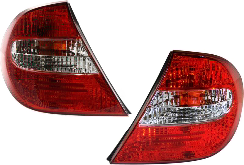 Tail Light Assembly for Toyota Camry 2002-2004 Right (Passenger) and Left (Driver) Replacement Pair/Set