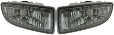 Front Fog Light Assembly for Toyota Land Cruiser 1998-2005, Right (Passenger) and Left (Driver), Replacement Pair/Set