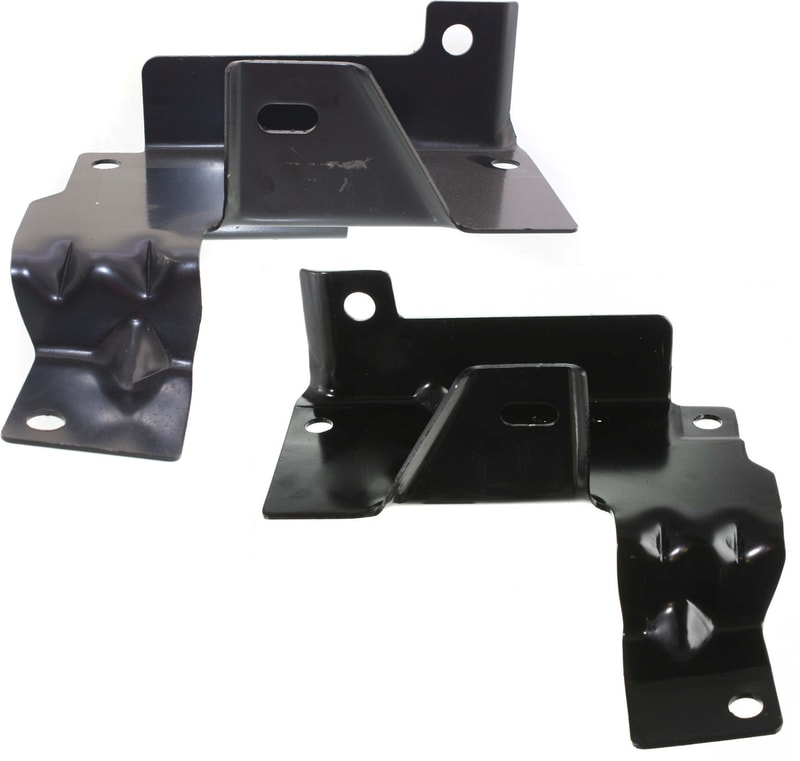 Front Bumper Bracket Inner for 2002-2006 Avalanche and 2003-2007 Silverado, Right (Passenger) and Left (Driver), Replacement Pair/Set