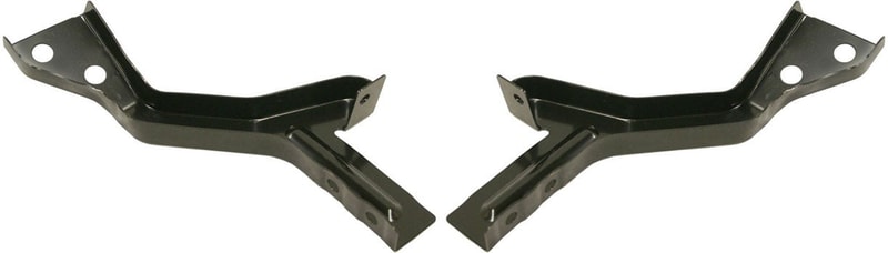 Front Bumper Bracket Pair/Set for 2004-2012 Chevrolet Colorado, Right (Passenger) and Left (Driver) Pair/Set of 2, Replacement