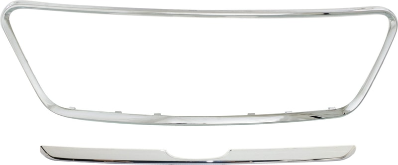 Front Bumper Grille Molding Set for 2005-2006 Honda CR-V, Set of 2, Japan Built, Replacement