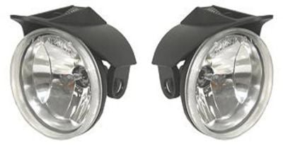 Front Fog Light Assembly for Chrysler Sebring/Stratus 2001-2006, Pacifica 2004-2005, Right (Passenger) and Left (Driver), Fits Convertible (2004-2006)/Sedan (2001-2006), Replacement Set