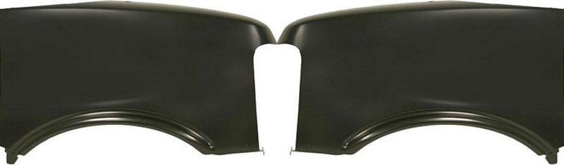 Front Fender Pair/Set for GMC Express/Savana Van 2003-2023, Includes Right (Passenger) and Left (Driver) Sides, Primed (Ready to Paint), Replacement